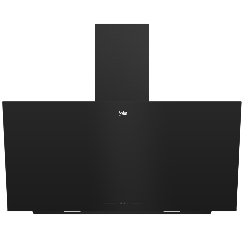Beko BDE 9040 S Duvar Tipi Siyah Davlumbaz