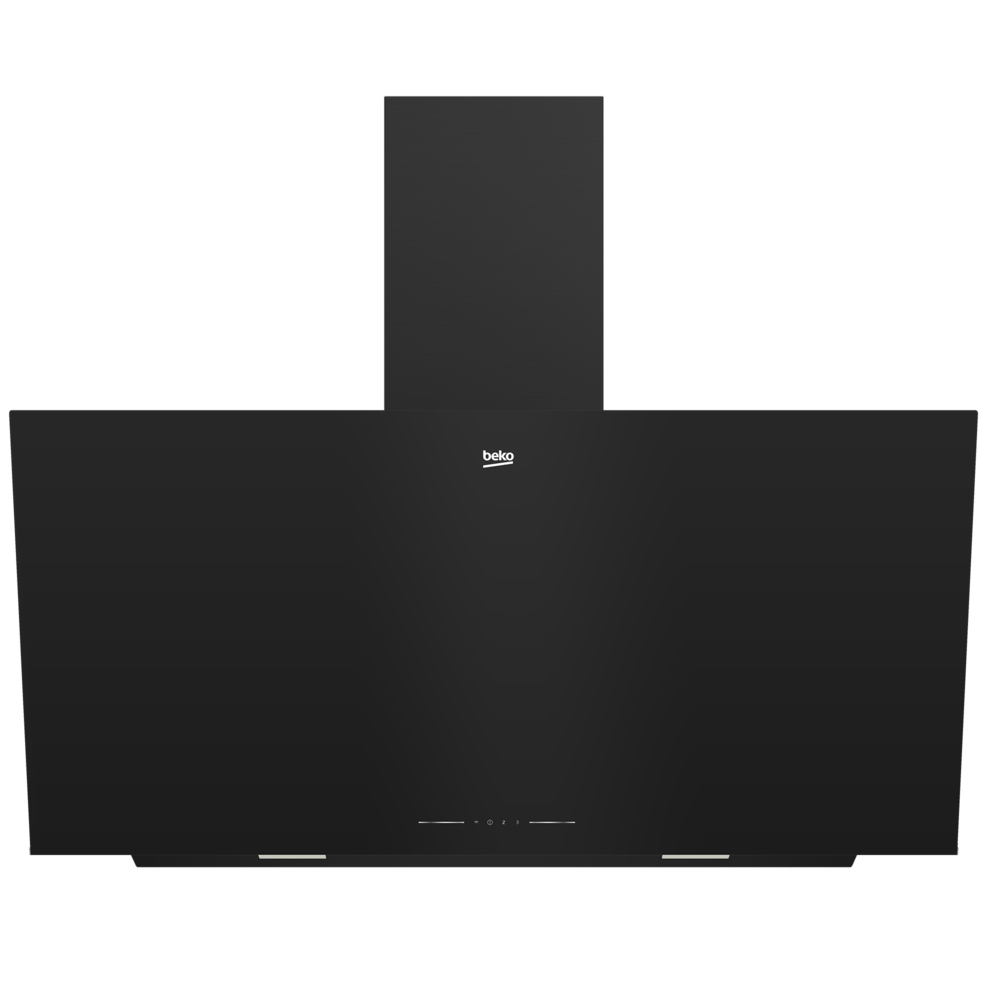 Beko  BDE 9040 S Duvar Tipi Siyah Davlumbaz