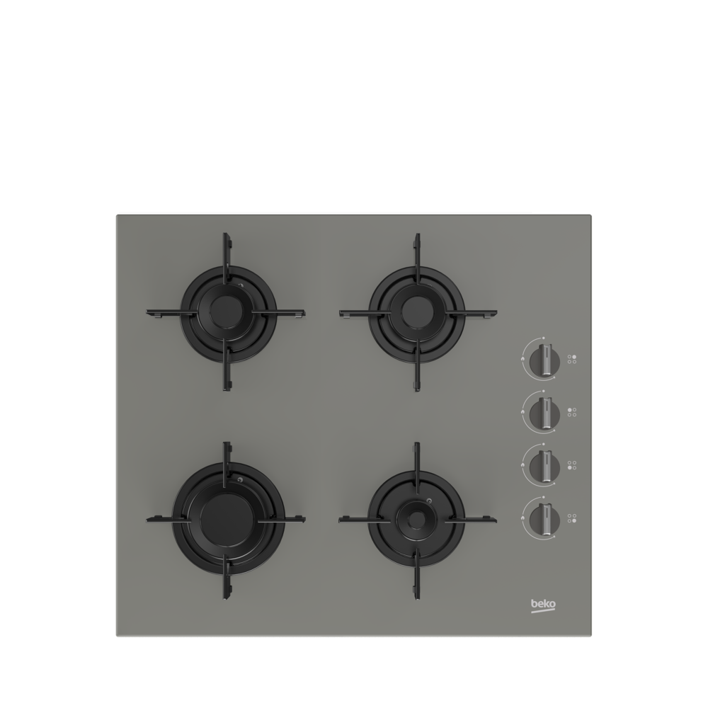 Beko BOCD T 6011 EG Gri Cam Ankastre Ocak