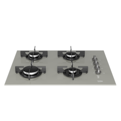 Beko BOCD T 6510 EG Gri Cam Ankastre Ocak