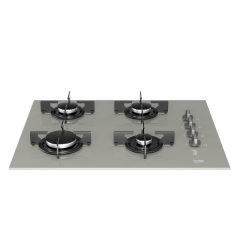 Beko BOCL T 6510 EG Gri Cam Ankastre Ocak