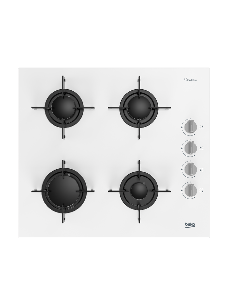 Beko BOCD T 6011 EB Beyaz Cam Ankastre Ocak