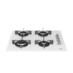 Beko BOCD T 6011 EB Beyaz Cam Ankastre Ocak