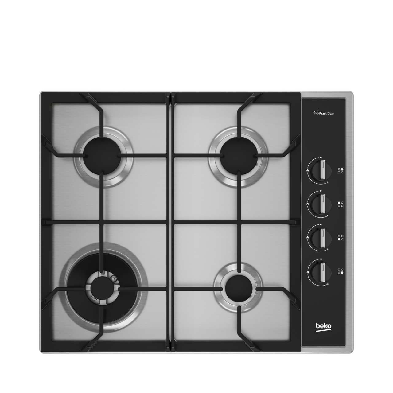 Beko BOMD D 6110 DWI Wok Gözlü Inox Ankastre Ocak