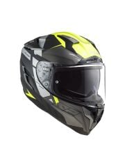 LS2 Challenger Allert Mat Titanium Neon Sarı Kask