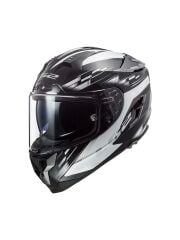 LS2 Challenger Gp Siyah-Beyaz Kask