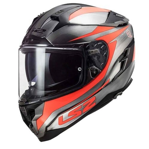 Ls2 Challenger Cannon Jeans Fluo Orange