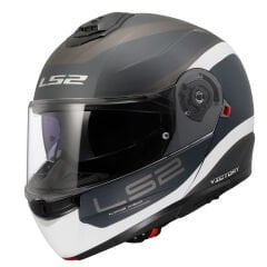 LS2 STROBE 2 VICTORY MAT GRİ MAVİ