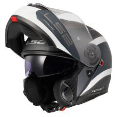 LS2 STROBE 2 VICTORY MAT GRİ MAVİ