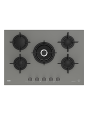 Beko BOCD T 7521 DWKG Beyond Serisi Gazlı Cam Tablalı Ocak