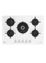 Beko BOCD T 7521 DWKB Beyond Serisi Gazlı Cam Tablalı Ocak