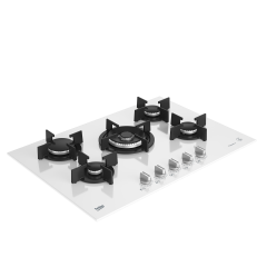 Beko BOCD T 7521 DWKB Beyond Serisi Gazlı Cam Tablalı Ocak