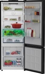 670475 IESC AI Siyah Cam No Frost Buzdolabı