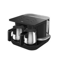 Beko TKM 8961 S Keyf Siyah Keyf Çelik İkili Kahve Makinesi