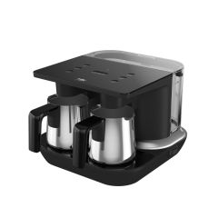 Beko TKM 8961 S Keyf Siyah Keyf Çelik İkili Kahve Makinesi