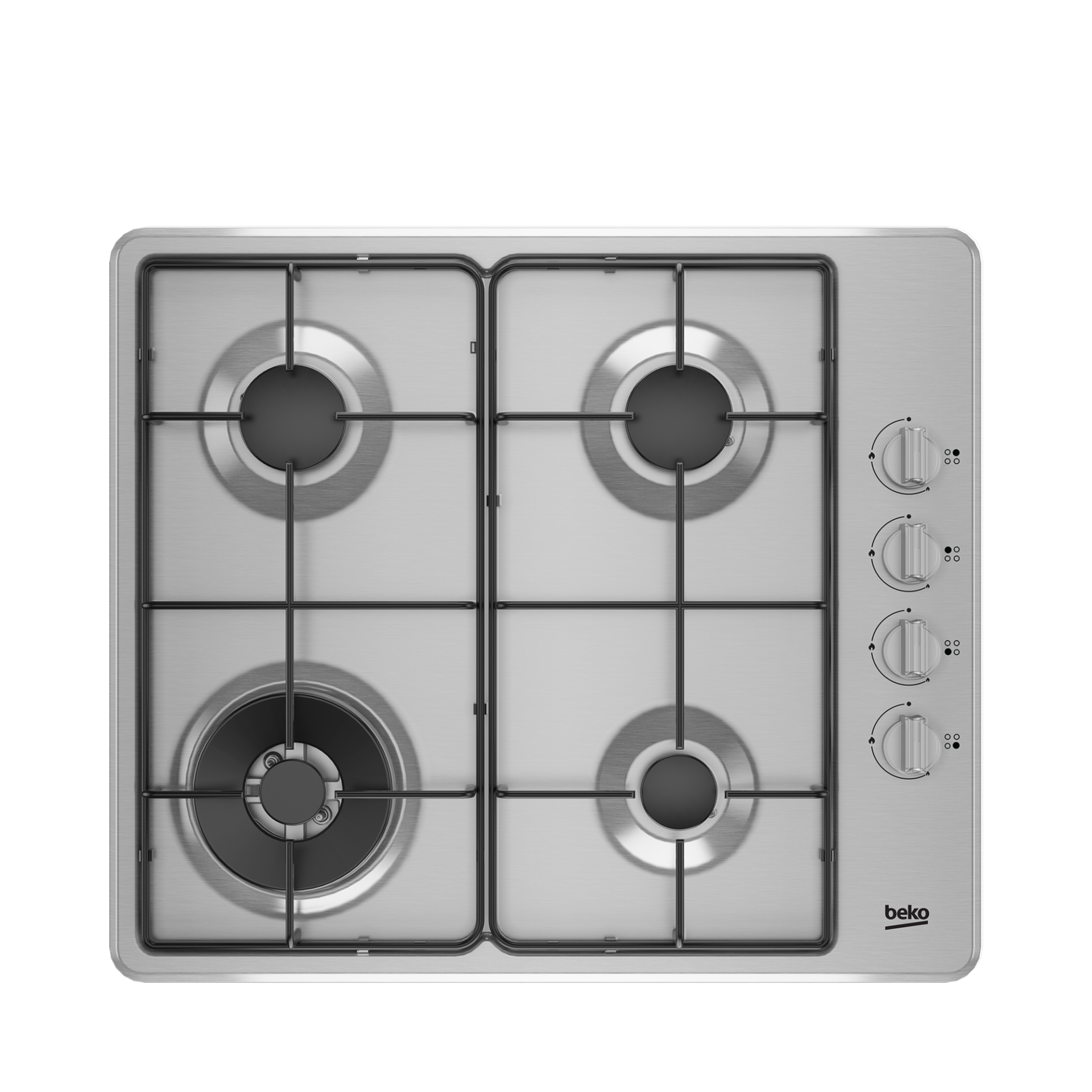 Beko BSOMD D 611EWI Wok Gözlü Inox Set Üstü Ocak