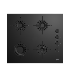 Beko BOCD T 6011 ES Siyah Cam Ankastre Ocak