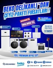 Beko Full Premium Beyaz Çeyiz Seti