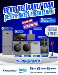 Beko Full Premium Inox  Çeyiz Seti