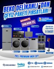 Beko Full Premium Inox  Çeyiz Seti