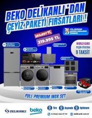 Beko Full Premium Inox  Çeyiz Seti