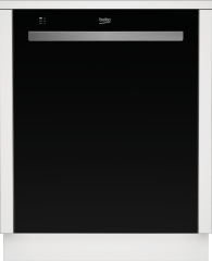 Beko BMA 6340 SC 6 Programlı Siyah Cam Ankastre Bulaşık Makinesi