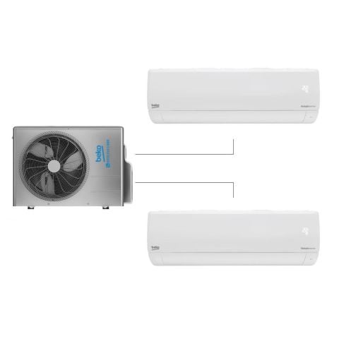Beko Multi Sistem 12K BTU + 9K BTU Inverter Klima