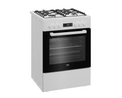 Beko BFE 400 EB Beyaz Doğalgaz Ocaklı Fırın