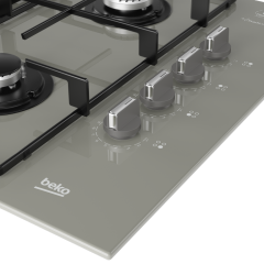 Beko BOCD D 6511 EKG Gri Cam Ankastre Ocak