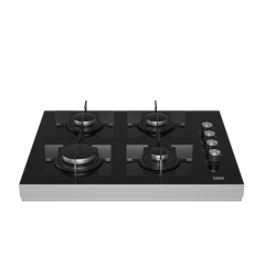 Beko BSTOC 826 S Siyah Cam Set Üstü Ocak