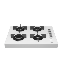 Beko BSTOC 827 B Beyaz Cam Set Üstü Ocak