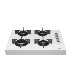Beko BSTOC 827 B Beyaz Cam Set Üstü Ocak