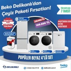 Beko Beyaz  4'lü Popüler Çeyiz seti