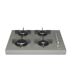 Beko BSTOC 828 G Gri Cam Set Üstü Ocak