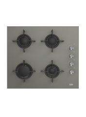 Beko BSTOC 828 G Gri Cam Set Üstü Ocak