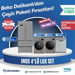 Beko Inox 4'Lü Lüks Çeyiz Seti