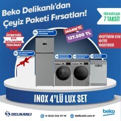 Beko Inox 4'Lü Lüks Çeyiz Seti