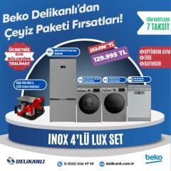 Beko Inox 4'Lü Lüks Çeyiz Seti