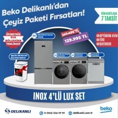 Beko Inox 4'Lü Lüks Çeyiz Seti