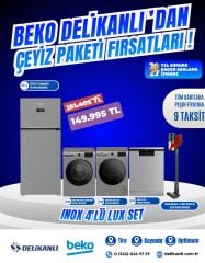 Beko Lüks 4'Lü Inox Çeyiz Seti