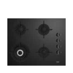 Beko BOCD T 6510 DWS Wok Gözlü Siyah Cam Ankastre Ocak