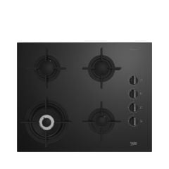 Beko BOCD T 6510 DWS Wok Gözlü Siyah Cam Ankastre Ocak