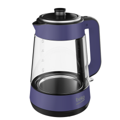 Beko CM 5964 Floral Violet 1900 W Cam Demlikli Çay Makinesi