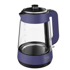 Beko CM 5964 Floral Violet 1900 W Cam Demlikli Çay Makinesi