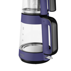 Beko CM 5964 Floral Violet 1900 W Cam Demlikli Çay Makinesi