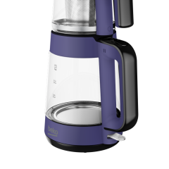 Beko CM 5964 Floral Violet 1900 W Cam Demlikli Çay Makinesi