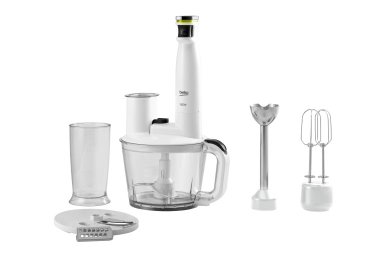 Beko RHB 5050 Floral Beyaz 1500 W Blender Seti