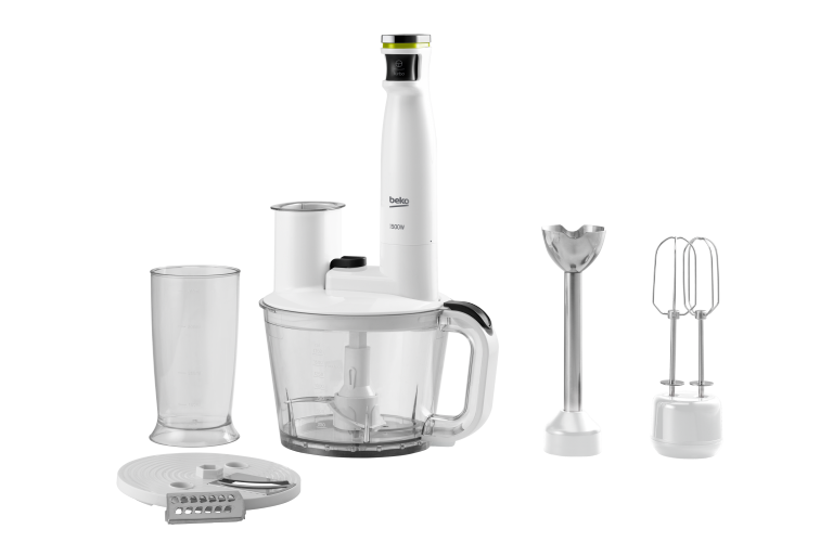 Beko RHB 5050 Floral Beyaz 1500 W Blender Seti