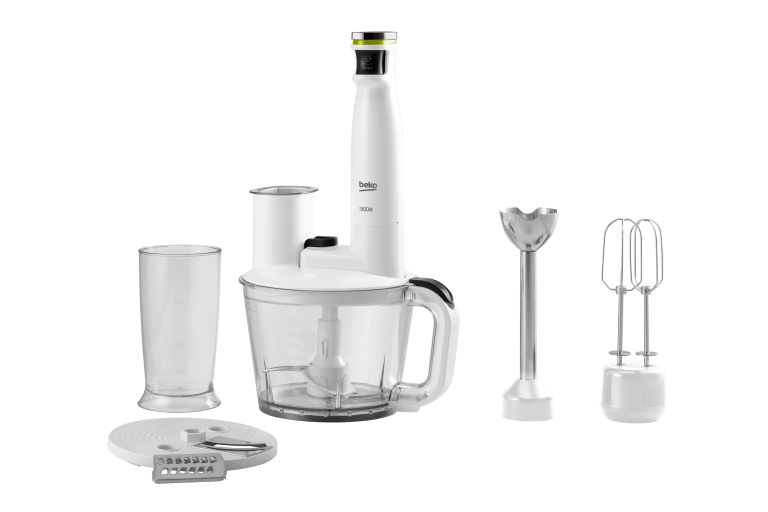 Beko RHB 5050 Floral Beyaz 1500 W Blender Seti