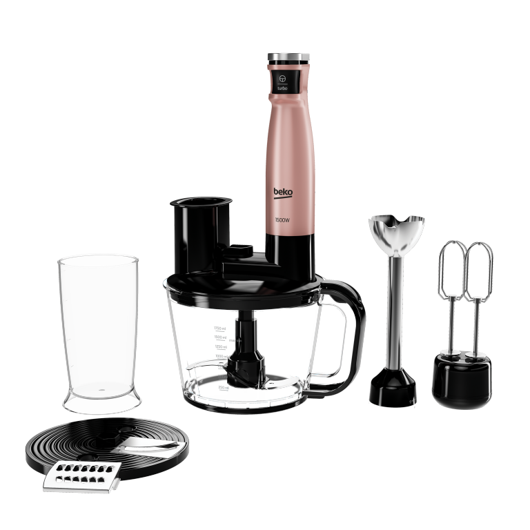 Beko RHB 5050 R Floral Rose 1500 W Blender Seti